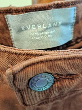 Everlane High Rise Jean Organic Cotton NWT